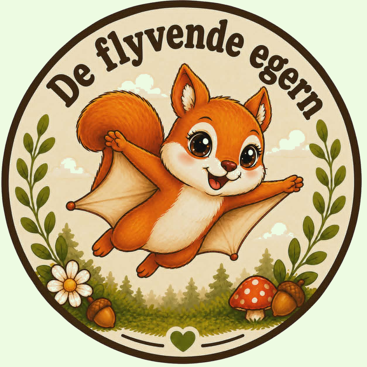 de flyvende egern green replaced